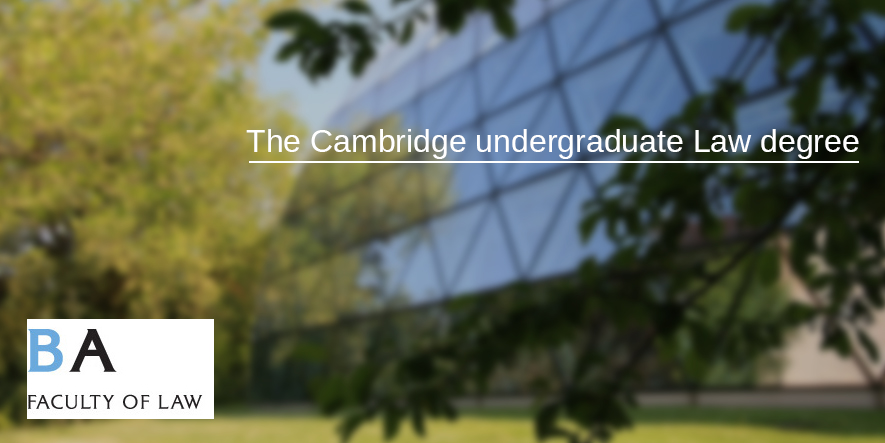 Welcome to Cambridge Law
